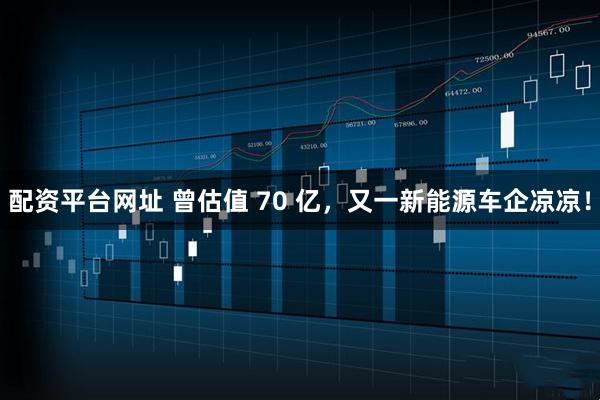 配资平台网址 曾估值 70 亿，又一新能源车企凉凉！